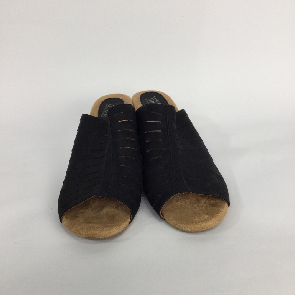 Croft and Barrow Gesso Ortholite Wedges womens sandals heels - Picture 2 of 5